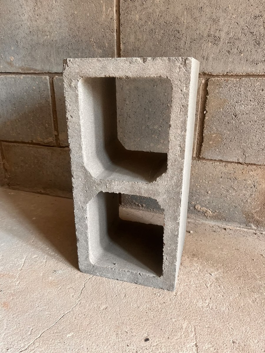 Bloco Estrutural de concreto Vinic 19×19×39 cm